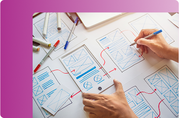 Wireframing & Content Strategy
